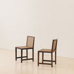 Unknown Artist, Wicker Magazine Rack, 1960s