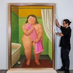 Fernando Botero, Snake , 1979