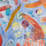 Coline Marotta, Keeping Mistakes and the Fear of Painting, 2022, Shown at Brigade Gallery.