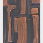 Louise Fishman, WHITE CLOUDS, BLUE MOUNTAINS, 1996