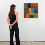 Sean Scully, WALL OF LIGHT PALE GREEN, 2023