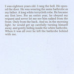 Sophie Calle, La Mauvaise Haleine (from the series "Les Autobiographies"), 2000