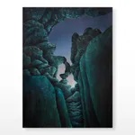 Silvia Giordani (b. 1992) Gates of Dawn, 2026 Acrylic and oil on canvas 120 × 160 × 3 cm 47 1/4 × 63 × 1 1/8 in Image courtesy of Buysse Gallery. © Silvia Giordani. All rights reserved.