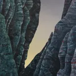 Silvia Giordani (b. 1992) The Unknown Glow, 2024 Acrylic and oil on canvas 100 × 80 × 3 cm 39 3/8 × 31 1/2 × 1 1/8 in Image courtesy of Buysse Gallery. © Silvia Giordani. All rights reserved.