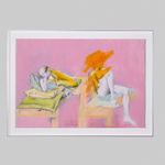 Ross Passmoor, Agglomeration on Dusty Peach, 2019