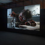 Sanya Kantarovsky, A Solid House, 2022