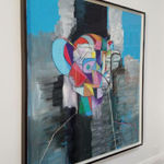 George Condo, Untitled (Artist and Muse), 2015