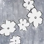 Danielle Procaccio, Falling Flowers, 2022