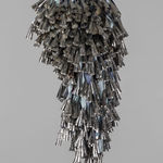 Marie Watt, Three Ladders, 2005