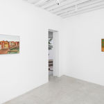 Alfredo Volpi, Barcos no cáis [Boats at the pier] [from the Italian Travel series], 1950s