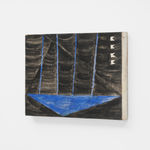 Alfredo Volpi, Barcos no cáis [Boats at the pier] [from the Italian Travel series], 1950s