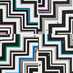 Alfredo Volpi, Barcos no cáis [Boats at the pier] [from the Italian Travel series], 1950s