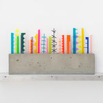 Alfredo Volpi, Barcos no cáis [Boats at the pier] [from the Italian Travel series], 1950s