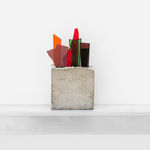 Alfredo Volpi, Barcos no cáis [Boats at the pier] [from the Italian Travel series], 1950s