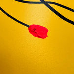 McLean, Bruce, A Vase of Arranged Flowers in a Wild Garden - Yellow , 2024