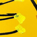 McLean, Bruce, A Vase of Arranged Flowers in a Wild Garden - Yellow , 2024