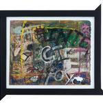 Aboudia, Asso #3, 2021