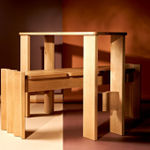 Hanneke Lourens, Corrugated Console Table
