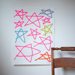 Hannah Surace, Untitled (Stars & Ladders), 2022