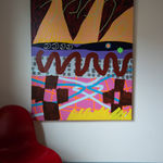 Hannah Surace, Untitled (Stars & Ladders), 2022