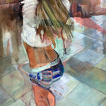 Ping Zheng, Snow Night, 2022