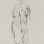 EDUARD FRANKFORT, Self-Portrait in Bedouin costume