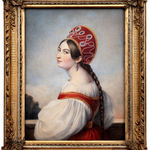 SOPHIE RUDE, NÉE FRÉMIET, Portrait of a father with his two daughters: possibly the Lechêne family, 1840