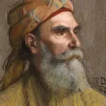 VIRGINIE DEMONT-BRETON, Study of a Hand, for the Painting 'Le Messie'