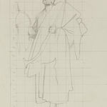 EDUARD FRANKFORT, Self-Portrait in Bedouin costume