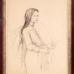 EDUARD FRANKFORT, Self-Portrait in Bedouin costume