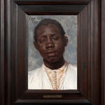 CLAUDE-MARIE DUBUFE AND WORKSHOP, Portrait of Hassan, Keeper to Charles X's giraffe