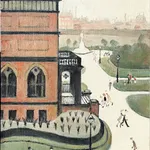 Leon Kossoff, The Booking Hall, 1983