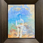 Linda Schwab, Woman and Dahlias