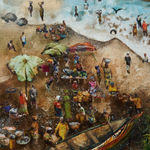 Fally Sène Sow, Le poisson en ville, 2025