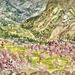 Annabel Keatley, Colours of Kerala II (Hungerford Gallery)