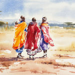 Julia Cassels, Towards the Village