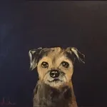 Robert James Clarke, Border Terrier II (Hungerford Gallery)