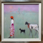 Ann Shrager, Man with Goat and Holy Cow