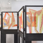 Alois Kronschlaeger, Untitled (Red on Purple), 2010