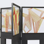 Alois Kronschlaeger, Untitled (Red on Purple), 2010