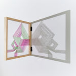 Alois Kronschlaeger, Untitled (Red on Purple), 2010