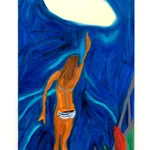 Diane Burko, Coral Life Cycle 1, 2018