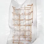 Jean Shin, Red + Striped Cluster, 2000