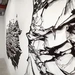 Jean Shin, Red + Striped Cluster, 2000