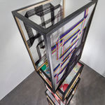 Alois Kronschlaeger, Untitled (Red on Purple), 2010