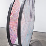 Alois Kronschlaeger, Untitled (Red on Purple), 2010