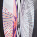 Alois Kronschlaeger, Untitled (Red on Purple), 2010