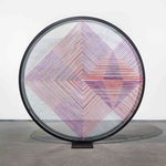 Alois Kronschlaeger, Untitled (Red on Purple), 2010