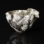 Shingu Sayaka 新宮さやか, No.36 "Calyx" tea bowl 萼容 碗, 2024