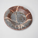Wakao Toshisada 若尾利貞, Nezumi (Gray) Shino Plates 鼠志野 豆皿, 1980's